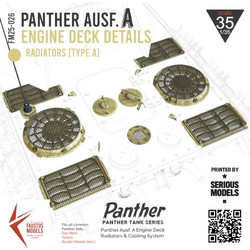 Panther A Engine Details Type A 1/35