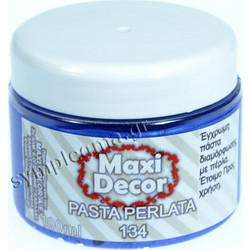 Πάστα πέρλας Pasta Perlata 100ml Maxi Decor μπλε 134