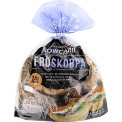 Πρωτεϊνικά Παξιμάδια Πολύσπορα keto-friendly Low Carb CarbZone 250g - CarbZone