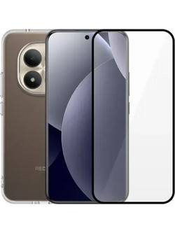 Θήκη Vivid Set Clear TPU με Full Face Tempered Glass - για Redmi Note 15 Pro+ 5G/Poco M8 Pro 5G - Διάφανο VI-TPU-TG.FF 1-26010007