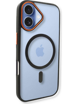 Bodycell DualTone Hybrid MagSafe Back Cover Black (iPhone 16)