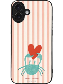 Sonique Stripe Stories Series Θήκη με Σχέδιο «Καβουράκι» (iPhone 16 Plus)