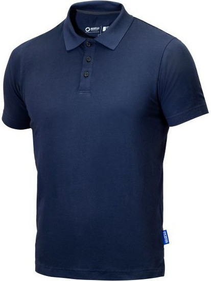 Sparco Grit Capitol Ανδρική Μπλούζα Polo Κοντομάνικη Navy Blue BTL0007B0N02