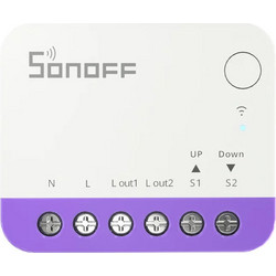 SONOFF smart διακόπτης MINI-RBS για μηχανισμό κουρτινών, WiFi, συμβατός με Matter, λευκός