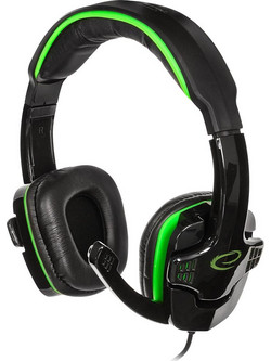 Esperanza Raven EGH310 Gaming Headset Over Ear Black Green