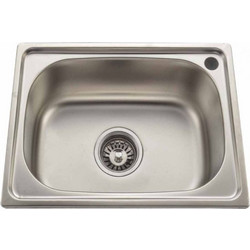 Gloria Beta Ένθετος Νεροχύτης Inox Σατινέ 48x35cm
