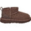 UGG Classic Ultra Mini Παιδικά Μποτάκια Καφέ Suede με Φερμουάρ 1130750T-BCDR