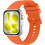 Techsuit W082 Λουράκι Σιλικόνης Orange (Huawei Watch Fit 3 / Fit 4 / Fit 4 Pro / Fit 5 / Fit 5 Pro)