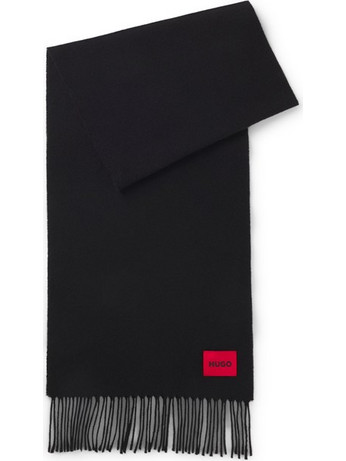 ORRIS LOGO PRINT SCARF MEN HUGO
