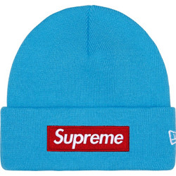 Supreme New Era Box Logo Beanie 'Cyan' FW25BN5CYAN MBS