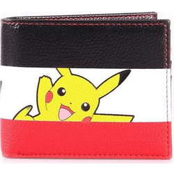 Πορτοφόλι Διπλό με Εκτυπωμένη Δερματίνη POKEMON Pikachu (Anime Collection)