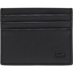 LACOSTE Classic Card Holder Unisex Καρτοθήκη σε Μαύρο Χρώμα