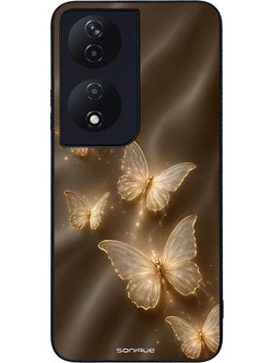 Sonique DIVA Series Θήκη (Honor 90 Smart 5G / Honor X7b) με Σχέδιο «Χρυσές Πεταλούδες»