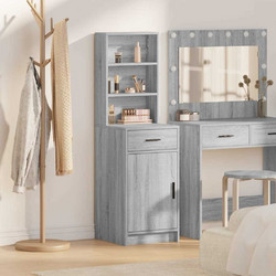 Highboard Γκρίζο Σονομα 41 x 40 x 135 εκ Επεξεργασμένο Ξύλο 865078