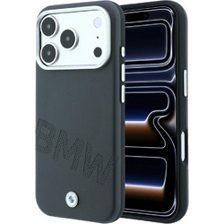 BMW Sign Inclined Deboss Letters MagSafe Back Cover Grey (iPhone 18 Pro Max / 17 Pro Max)