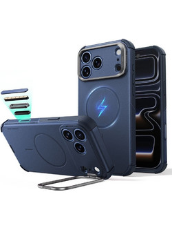 ESR Cyber Tough Kickstand MagSafe Θήκη Blue (iPhone 18 Pro Max / 17 Pro Max)
