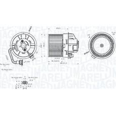Magneti Marelli 069412298010 - ΒΕΝΤΙΛΑΤΕΡ ΕΣΩΤ.ΧΩΡΟΥ RENAULT CLIO IV BH 2012 - 2021