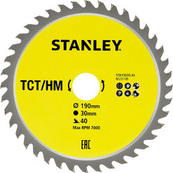 ΔΙΣΚΟΙ ΞΥΛΟΥ STANLEY STA13035 190x30 40 ΔΟΝΤΙΑ