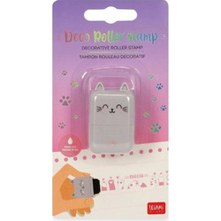 Σφραγίδα Deco Roller Stamp Kitty Ροζ Μελάνι Milano Legami