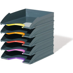 ΧΑΡΤΟΘΗΚΗ DURABLE VARICOLOR ΣΕΤ 5τεμ
