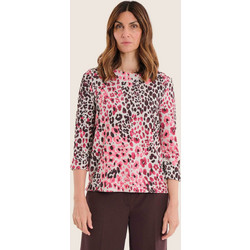 Gerry Weber γυναικεία μπλουζα με animal print - N71301713038 Ροζ