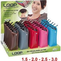 386608 Wedo Γυαλια Διαβασμα Loop Προθηκη 30τμχ
