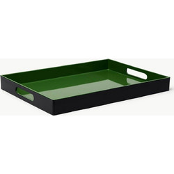 Coincasa πλαστικός δίσκος σερβιρίσματος 25 x 35 cm - 006813179 Πράσινο