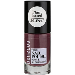 Benecos Sweet Plum Vegan Βερνίκι Νυχιών 5ml