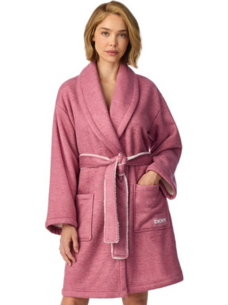 DKNY Chill As Can Be Γυναικεία Ρόμπα Pink YI00127
