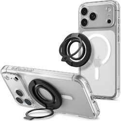 Spigen Dual Pop MagSafe S Ring Κινητού Black