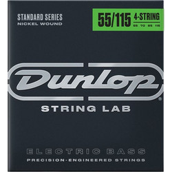 Dunlop DBN Σετ 4 Χορδές Ηλεκτρικού Μπάσου Nickel Plated Steel 55-115"