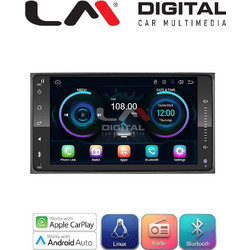 LM Digital LM LX071T Ηχοσύστημα Αυτοκινήτου TOYOTA RAV 4 1999 2009 HILUX 2005 2011 YARIS 2015