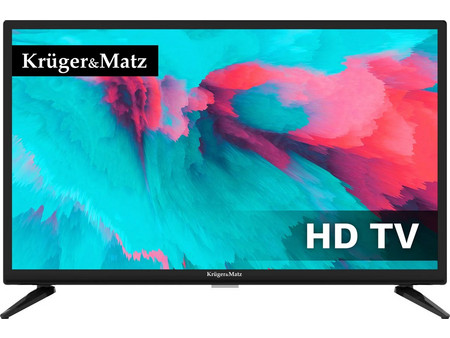 Kruger & Matz KM0224-T1 12V Τηλεόραση 24" HD Ready Edge LED (2025)