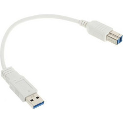 USB 3.0 Type-A Male to Type-B Male Cable 20 εκατοστά