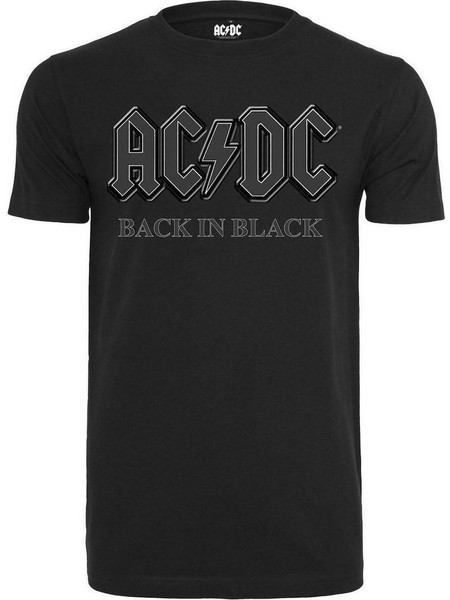 Merchcode AC/DC Back In Black T-Shirt Black