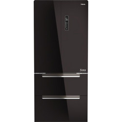 Teka RFD 77820 GBL Ψυγείο Ντουλάπα 469lt No Frost Υ189.8xΠ83.3xΒ68.5cm Μαύρο
