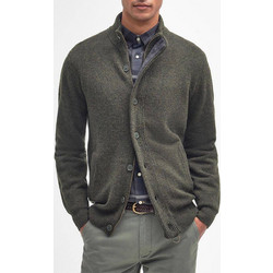 Barbour Patch Ανδρική Ζακέτα Πλεκτή με Φερμουάρ Πράσινη MKN0731GN73