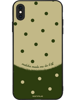 Sonique Delulu Polka Era Series Back Cover Delulu Matcha (iPhone XS Max)