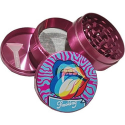 Τρίφτης καπνού SMOKING EUPHORIA HALO 4 PARTS METAL GRINDER 50mm 00034 D 8414775023126