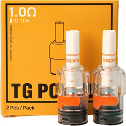 Aspire Cyber TG DTE Edition 1.0ohm mesh 2ml Cartridges 2pcs