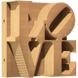 Puzzle Cartonic Love 3D 128 Κομμάτια