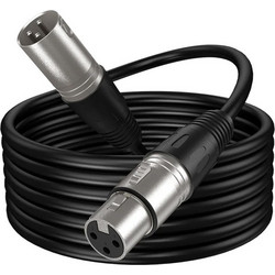 Καλώδιο XLR Fifine L9C, Μαύρο, 1.8 m