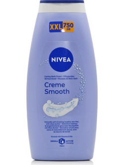 Nivea Creme Smooth Αφρόλουτρο σε Gel 750ml