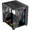1stPlayer BV5 Black Gaming Mini Tower Κουτί Υπολογιστή με Πλαϊνό Παράθυρο