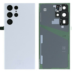 Samsung Καπάκι Μπαταρίας για Galaxy S22 Ultra 5G Phantom White