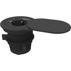 Πολύπριζο Fellowes Recessed Desk Socket 230V USB-A, USB-C black