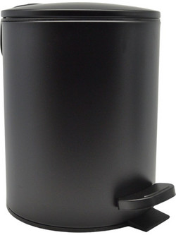 ΚΑΛΑΘΙ ΜΠΑΝΙΟΥ 5lt INOX ΜΑΥΡΟ ΜΑΤ SOFT CLOSE - Ankor 833801