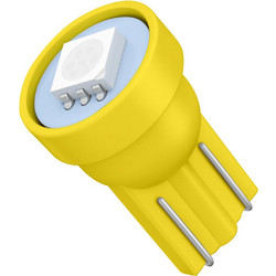 VenCore 3216-10019 - T10 W5W - Λάμπα LED για Βάση T10 W5W 1 SMD 5050 0.30W 16 Lumen 12 Volt Πορτοκαλί