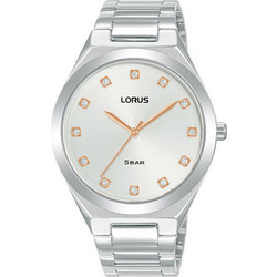 Lorus Γυναικείο Ρολόι με Ασημί Μεταλλικό Μπρασελέ RG201WX9