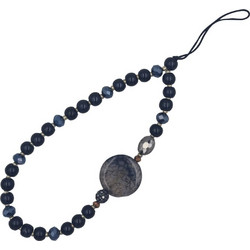 Βραχιόλι Λουράκι Sonique Hydra από Ακρυλικό Γυαλί 33cm για Κινητό Μαύρο